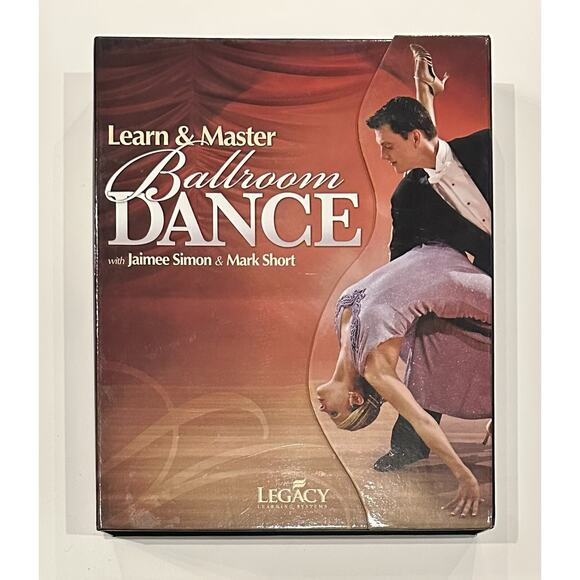 Learn & Master Ballroom Dancing by Jaimee Simon (English) - 13 DVD’s & 6 CD’s - Picture 1 of 10